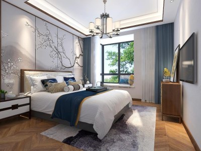 新中式3D模型下载